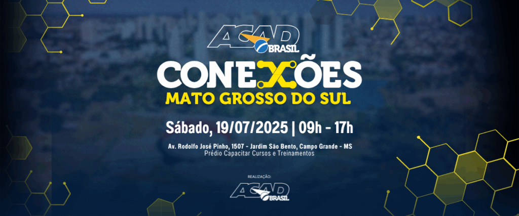 Falta só uma semana! ACAD Brasil Conexões Mato Grosso do Sul